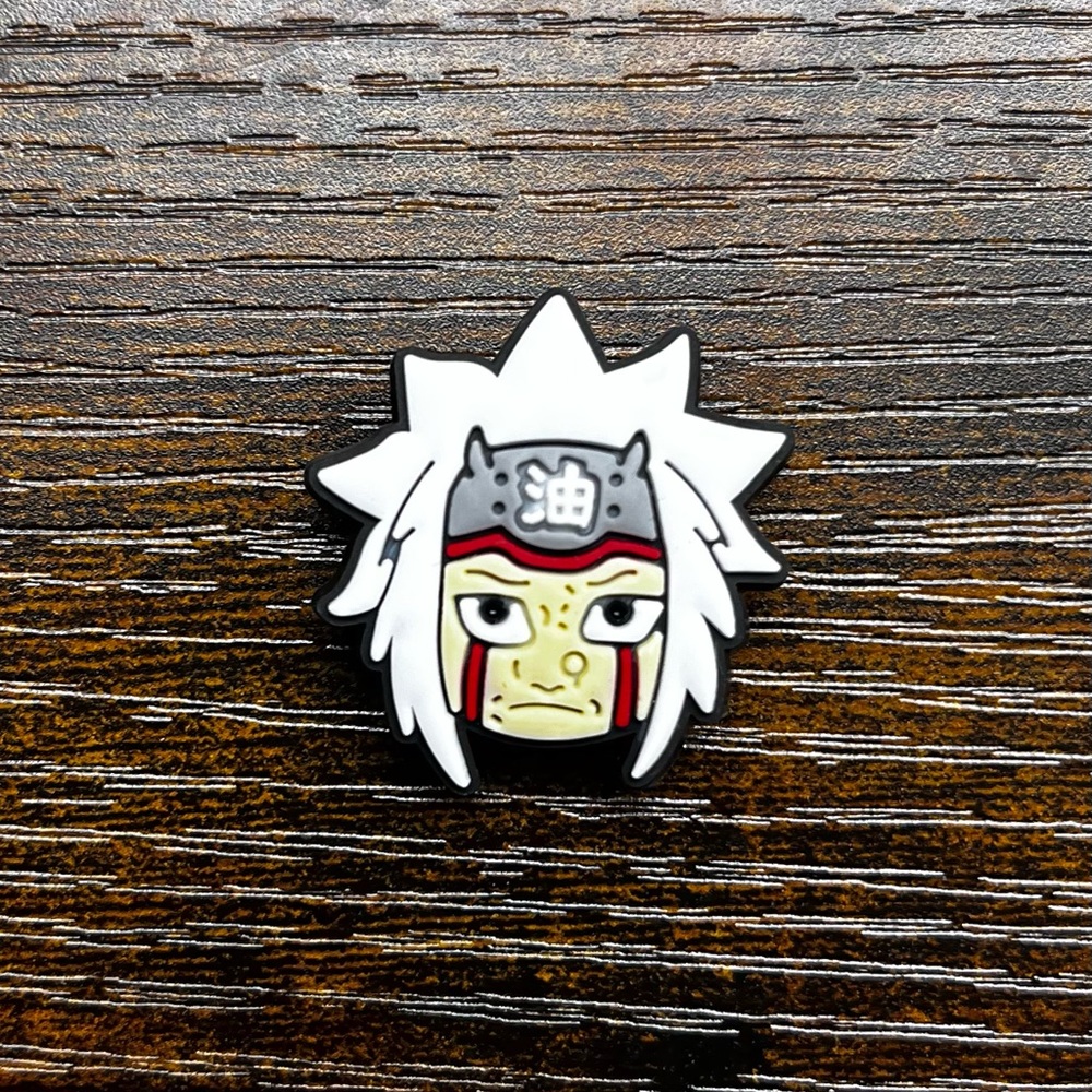 Jiraiya “Naruto” Croc Charm